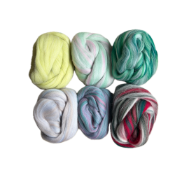 Wełna czesankowa STANDARD ZESTAW MAGICZNY OGRÓD 25 g